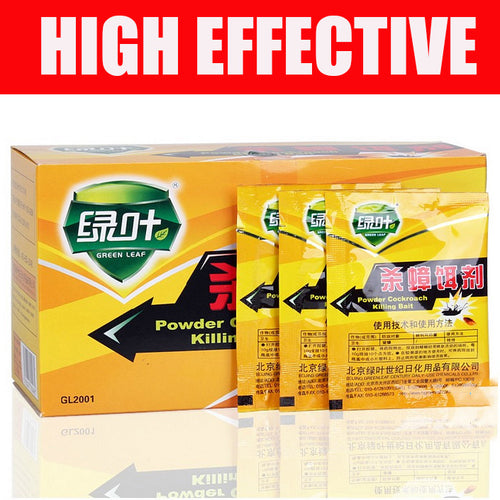2017 New High Effectiv5pcs New 5 bags Very medicine very clear cockroach killer german cockroach powder HH16225A