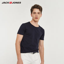 Load image into Gallery viewer, JackJones 2019 Brand New Men&#39;s Cotton T shirt Solid Colors T-Shirt Top Fashion tshirt men&#39;s Tee More Colors 3XL 2181T4517