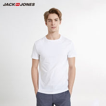 Load image into Gallery viewer, JackJones 2019 Brand New Men&#39;s Cotton T shirt Solid Colors T-Shirt Top Fashion tshirt men&#39;s Tee More Colors 3XL 2181T4517