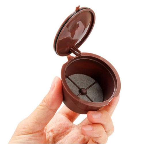 1Pc Professional Refillable Coffee Filter 4X5.4cm 12g Sweet Taste Reusable Coffee Capsule Plastic PP Basket Dolce Gusto