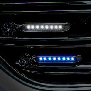 Automatic Wind Energy 8 LED Car Light One Set of 2 PCS