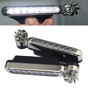 Automatic Wind Energy 8 LED Car Light One Set of 2 PCS