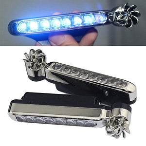 Automatic Wind Energy 8 LED Car Light One Set of 2 PCS