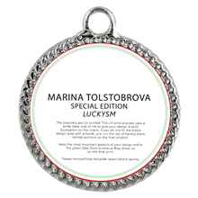 Load image into Gallery viewer, MARINA TOLSTOBROVA SPECIAL EDITION BRACELET FROM LUCKYSM SHOPE