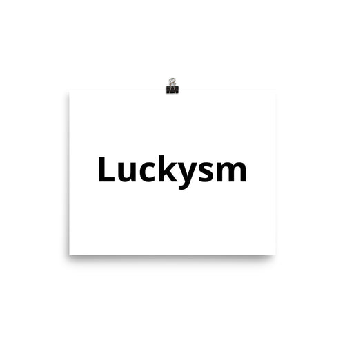 Luckysm Poster