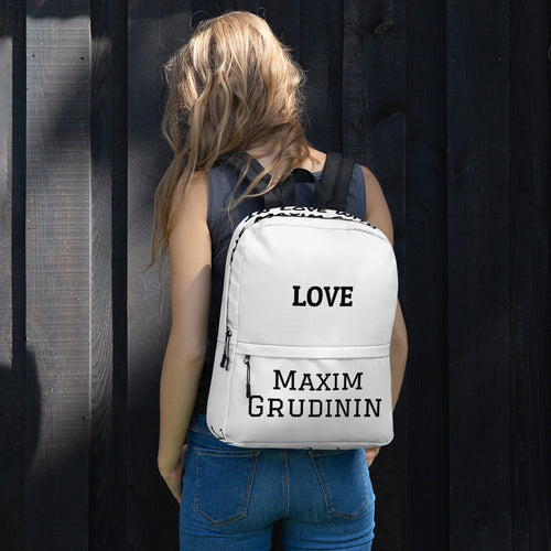 Backpack for Maxim Grudinin funs