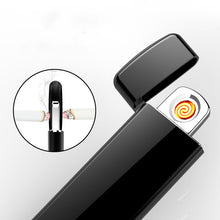 Load image into Gallery viewer, Explorer Outdoor Camouflage Waterproof Windproof Double Arc Pulse Plasma Cigarette Lighter USB Charging  Electric Metal Lighter