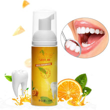 Load image into Gallery viewer, Hot Sale Teeth Whitening Essence Oral Rinses Plaque Stains Removal Orange Flavour Toothpaste