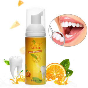 Hot Sale Teeth Whitening Essence Oral Rinses Plaque Stains Removal Orange Flavour Toothpaste