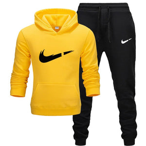 2019 New Fashion Hoodies Men Sport suit Nike JUST BREAK IT Sweatshirt +Sweatpants Suits Casual Long Sleeve Pullover Hoodie clothing