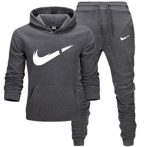 2019 New Fashion Hoodies Men Sport suit Nike JUST BREAK IT Sweatshirt +Sweatpants Suits Casual Long Sleeve Pullover Hoodie clothing