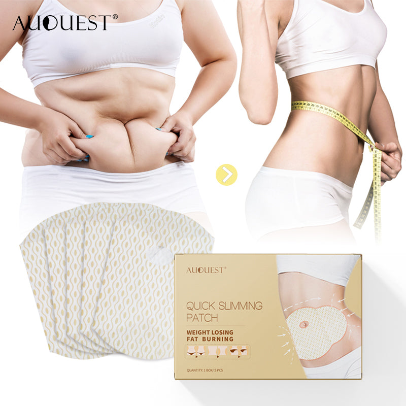 AuQuest Slimming Patch Stomach Cellulite Fat Burner Waist Belly Weight Lossing Paste Navel Sticker Diet Product 2020