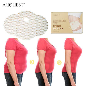 AuQuest Slimming Patch Stomach Cellulite Fat Burner Waist Belly Weight Lossing Paste Navel Sticker Diet Product 2020