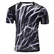 Load image into Gallery viewer, 2017 High Quality Water Droplets Move Printed 3D T-shirts Punk 3D Short Sleeve T-Shirt M-4XL /6 style Men&#39;s T-Shirts