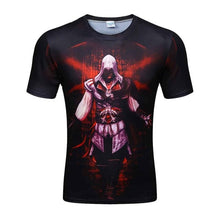 Load image into Gallery viewer, 2017 High Quality Water Droplets Move Printed 3D T-shirts Punk 3D Short Sleeve T-Shirt M-4XL /6 style Men&#39;s T-Shirts