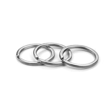 Load image into Gallery viewer, 10pc 25/30mm Exquisite Key Chain Key Ring   DIY Jewelry Accessories for keychain