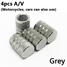 Load image into Gallery viewer, 4Pcs Bike Wheel Tire Covered Car Motorcycle Truck universal Tube Tyre Bicycle AV SV American AIR Valve Cap Dustproof 10 colors