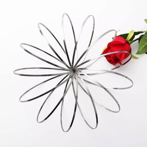 2018 Magic Ring Toroflux Torofluxus Flowtoy Amazing Flow Rings Toys Kinetic Spring Toy Funny Outdoor Game Intelligent Toy Fidget