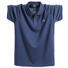 Load image into Gallery viewer, 2018 Summer Men Polo Shirt Brand Clothing Pure Cotton Men Business Casual Male Polo Shirt Short Sleeve Breathable Polo Shirt 5XL