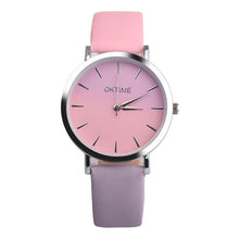 Load image into Gallery viewer, 2018 Fashion WristWatch Retro Rainbow Design Women Dress Watch Quartz Leather  Watches gift for lovers Montre Relogio  #D