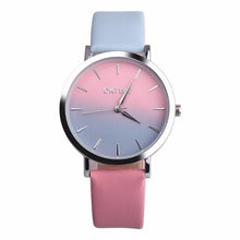 Load image into Gallery viewer, 2018 Fashion WristWatch Retro Rainbow Design Women Dress Watch Quartz Leather  Watches gift for lovers Montre Relogio  #D