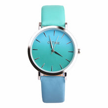Load image into Gallery viewer, 2018 Fashion WristWatch Retro Rainbow Design Women Dress Watch Quartz Leather  Watches gift for lovers Montre Relogio  #D