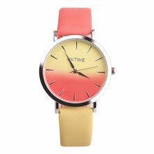 Load image into Gallery viewer, 2018 Fashion WristWatch Retro Rainbow Design Women Dress Watch Quartz Leather  Watches gift for lovers Montre Relogio  #D