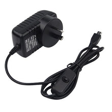 Load image into Gallery viewer, 5V 3A Raspberry Pi 3 Model B+ Power Supply Switch Button Power Adapter Supply Micro USB Port for Raspberry Pi 3 Model B+ plus