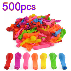 500Pcs Funny Water Balloons Toys Magic Summer Beach Party Outdoor Filling Water Balloon Bombs Toy For Kids Adult Children