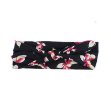 Load image into Gallery viewer, EE BABY Lovely Bowknot Elastic Head Bands For Baby Girls Headband For Children Tuban Baby Baby Accessories Floral Hair haarband
