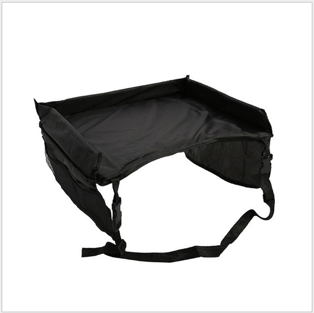 Waterproof table Car Seat Tray Storage Kids Toys Infant Stroller Holder for Children dining and drink table In-car YYT345