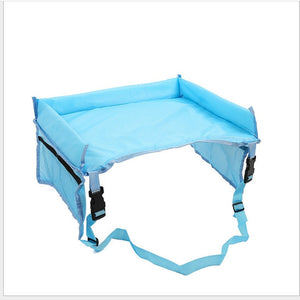 Waterproof table Car Seat Tray Storage Kids Toys Infant Stroller Holder for Children dining and drink table In-car YYT345