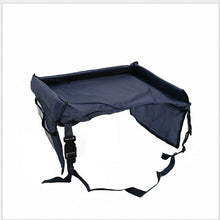 Load image into Gallery viewer, Waterproof table Car Seat Tray Storage Kids Toys Infant Stroller Holder for Children dining and drink table In-car YYT345