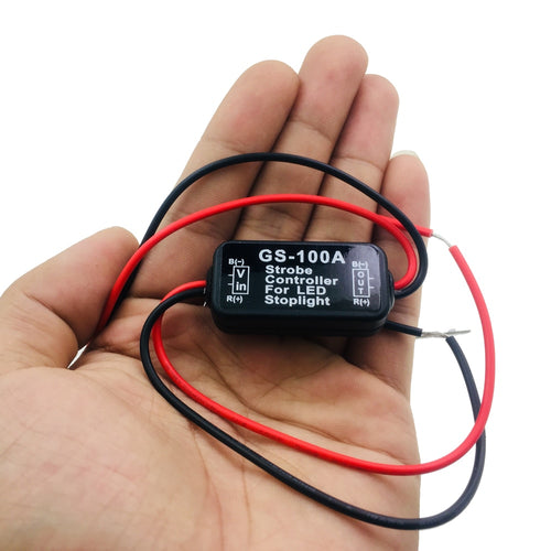 2018 NEW Auto Car 12V GS-100A LED Brake Stop Light Strobe Flash Flashing Controller Box
