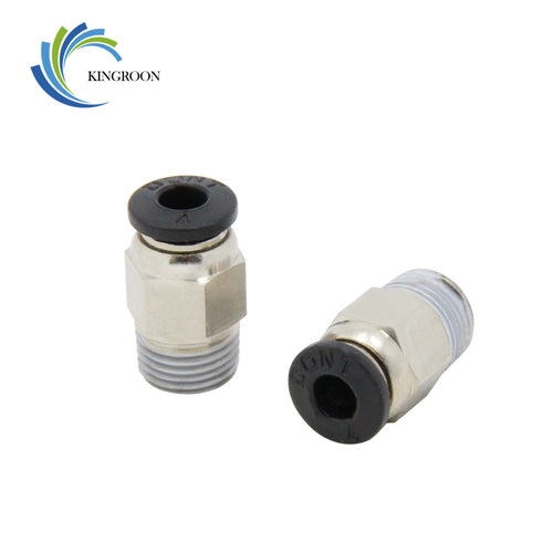 Pneumatic Connectors PC4-01 Remote For V6 V5 J-head Bowden 1.75mm PTFE Tube 3D Printer Parts Quick Coupler Fittings Hotend Part