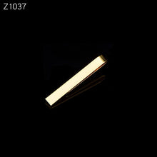 Load image into Gallery viewer, Classic Men Tie Pin Clips of Casual Style Tie Clip Fashion Jewelry Exquisite Wedding Tie Bar Silver And Golden Color