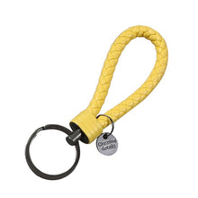 Load image into Gallery viewer, Double One New Braided Leather Keychain Rope Key Chain Ring Handmade DIY Pendant Car Keyrings Accessories for Men Women