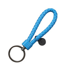 Load image into Gallery viewer, Double One New Braided Leather Keychain Rope Key Chain Ring Handmade DIY Pendant Car Keyrings Accessories for Men Women