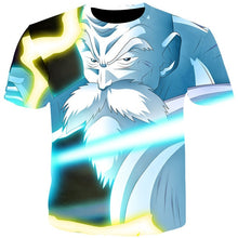 Load image into Gallery viewer, YOUTHUP 2018 Summer T Shirts Men Anime Print Dragon Ball 3D T-Shirt Oogway Tees Master Roshi Men T shirt Streetwear Plus Size