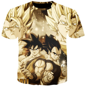 YOUTHUP 2018 Summer T Shirts Men Anime Print Dragon Ball 3D T-Shirt Oogway Tees Master Roshi Men T shirt Streetwear Plus Size
