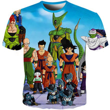 Load image into Gallery viewer, YOUTHUP 2018 Summer T Shirts Men Anime Print Dragon Ball 3D T-Shirt Oogway Tees Master Roshi Men T shirt Streetwear Plus Size