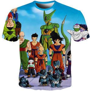 YOUTHUP 2018 Summer T Shirts Men Anime Print Dragon Ball 3D T-Shirt Oogway Tees Master Roshi Men T shirt Streetwear Plus Size