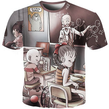 Load image into Gallery viewer, YOUTHUP 2018 Summer T Shirts Men Anime Print Dragon Ball 3D T-Shirt Oogway Tees Master Roshi Men T shirt Streetwear Plus Size