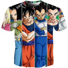 Load image into Gallery viewer, YOUTHUP 2018 Summer T Shirts Men Anime Print Dragon Ball 3D T-Shirt Oogway Tees Master Roshi Men T shirt Streetwear Plus Size