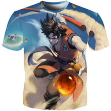 Load image into Gallery viewer, YOUTHUP 2018 Summer T Shirts Men Anime Print Dragon Ball 3D T-Shirt Oogway Tees Master Roshi Men T shirt Streetwear Plus Size