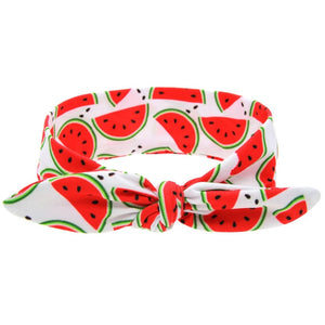 EE BABY Lovely Bowknot Elastic Head Bands For Baby Girls Headband For Children Tuban Baby Baby Accessories Floral Hair haarband