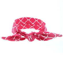 Load image into Gallery viewer, EE BABY Lovely Bowknot Elastic Head Bands For Baby Girls Headband For Children Tuban Baby Baby Accessories Floral Hair haarband