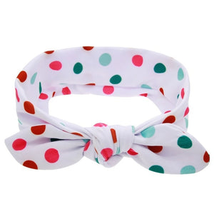 EE BABY Lovely Bowknot Elastic Head Bands For Baby Girls Headband For Children Tuban Baby Baby Accessories Floral Hair haarband