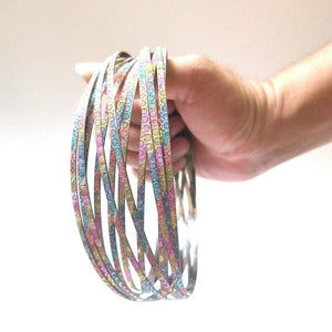 2018 Magic Ring Toroflux Torofluxus Flowtoy Amazing Flow Rings Toys Kinetic Spring Toy Funny Outdoor Game Intelligent Toy Fidget