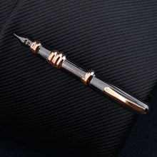 Load image into Gallery viewer, Creative Funny Men Tie Clip Stainless Steel Metal Tie Pin for Men Elegant Fashion Tie Bar Party Wedding Gifts For Business Men
